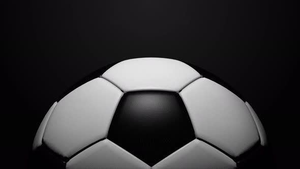 Cinematic Soccer Ball Background