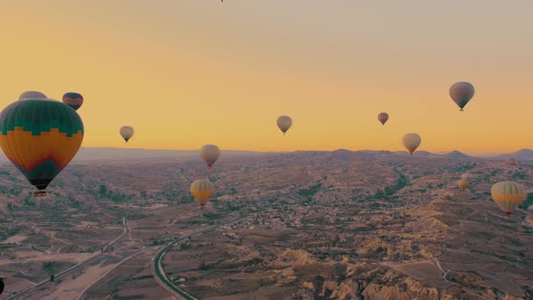 Hot air Balloons in the Sky