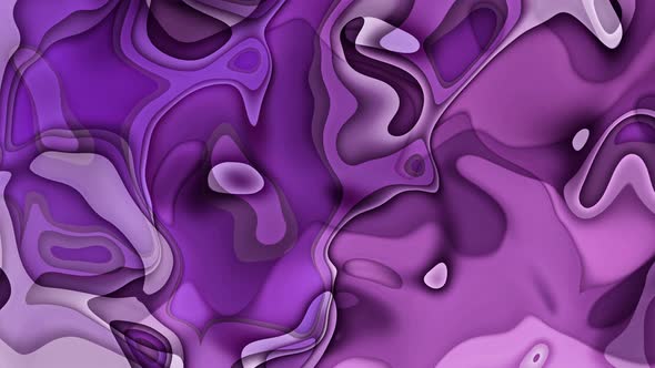 Abstract Purple Color Liquid Background Animation