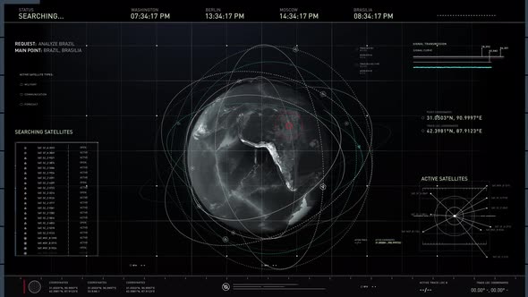 Searching for vulnerable satellites in the Brazilian capital. User Interface. alt