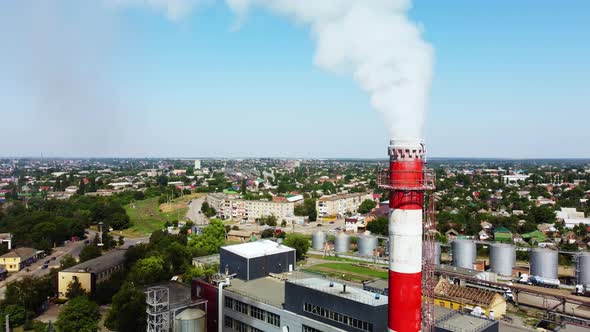 Smoking Pipe Aerial View