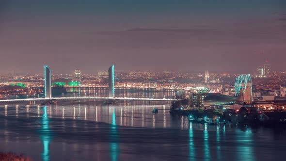 Bordeaux by Night, Timelapse