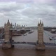 Smooth Drone Footage of Tower Bridge While Cars are Moving - VideoHive Item for Sale