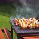 Colorful and Tasty Grilled Shashliks on Outdoor Summer Barbecue - VideoHive Item for Sale