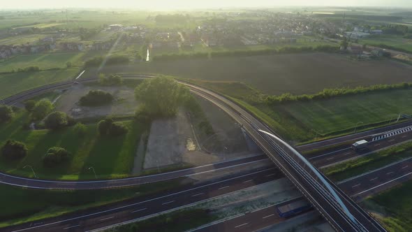 Quadrocopter tracking and recording traffic on modern complex road intersection