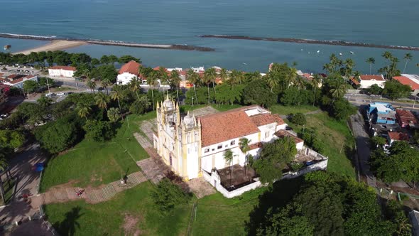 Coast city of Olinda Recife Pernambuco. Brazilian Northeast