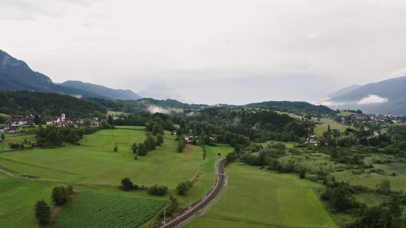 The Railway Through the Alpine Villages