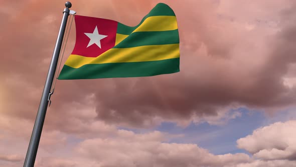 Togo Flag 4K