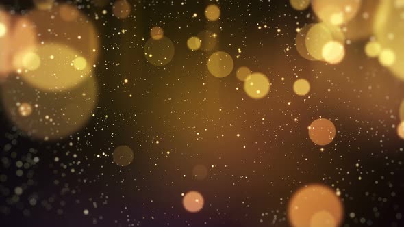 Gold Award Bokeh Background