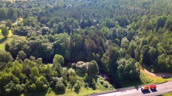 Flight Over The Luches River 02