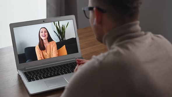 Virtual Video Conference on the Laptop