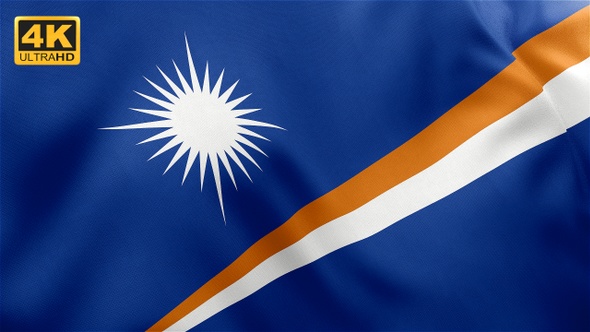 Marshall Islands Flag - 4K