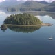 Tofino Island and Boat Aerial View - VideoHive Item for Sale