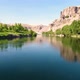 The River Flowing Into The Canyon - VideoHive Item for Sale