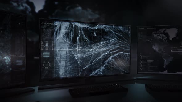 Futuristic satellite analysis of the land has detected strange circular drawings alt