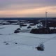 Aerial view of a wind farm in winter. Aerial view of rotating wind turbines. - VideoHive Item for Sale