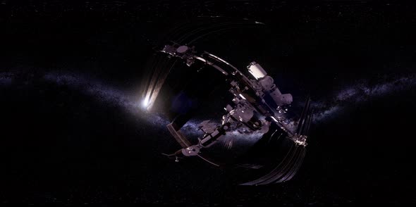 ISS in Virtual Reality 360 Degree Video alt