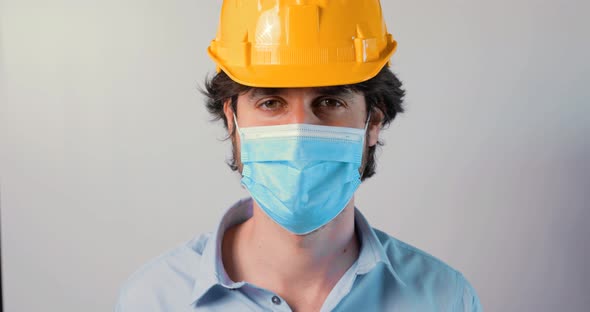 Engineer with Mask