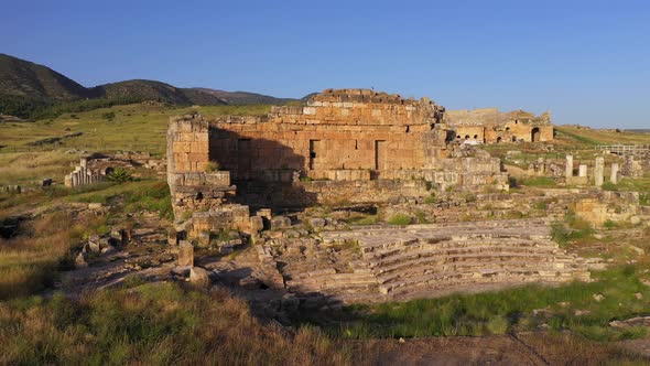 Ancient ruins of Hierapolis.