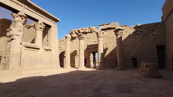 Kalabsha Temple on an island in Nubia next to Lake Nasser, Aswan, Egypt.