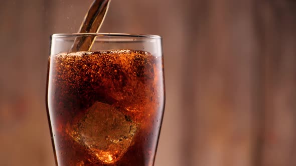 Cola in Glass