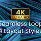 4K Seamless Loop Technology Flowing Lines and Dots (4-Pack) - VideoHive Item for Sale