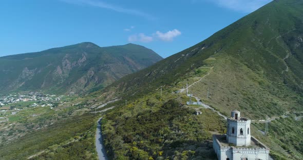 Spectacular Aerial View of Salina Coastline