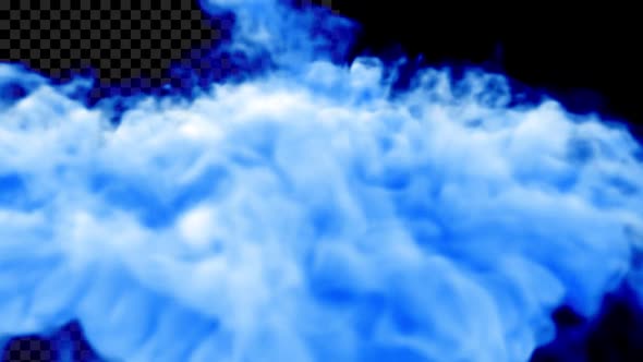 Huge Blue Color Smoke alt