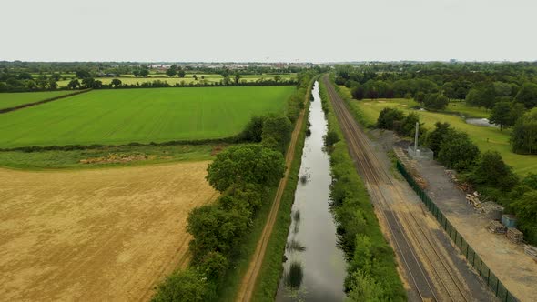 Royal Canal, County Kilkenny, Ireland.