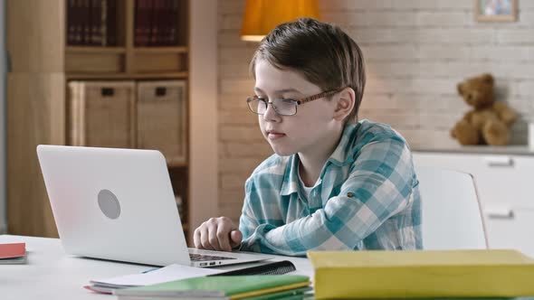 Child Browsing the Internet alt