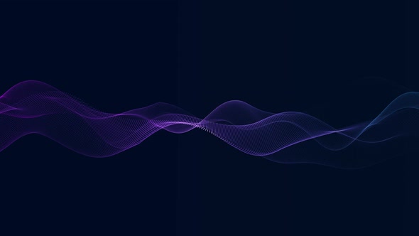 Abstract multicolor wave background