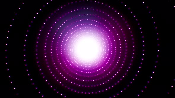Purple Glitter Rotation Loop 4K