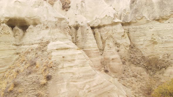 Aerial View Cappadocia Landscape