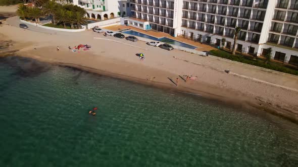 Platja S'Estanyol in Ibiza, Spain