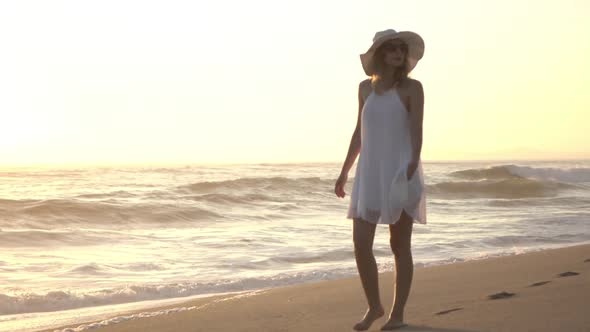 Walking on the Beach