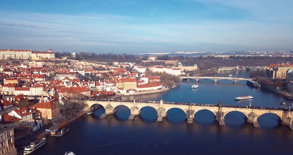 4 K Prague Aerial