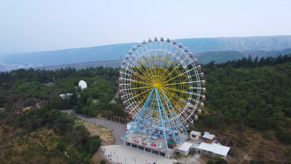 Ferris Wheel Aerial View