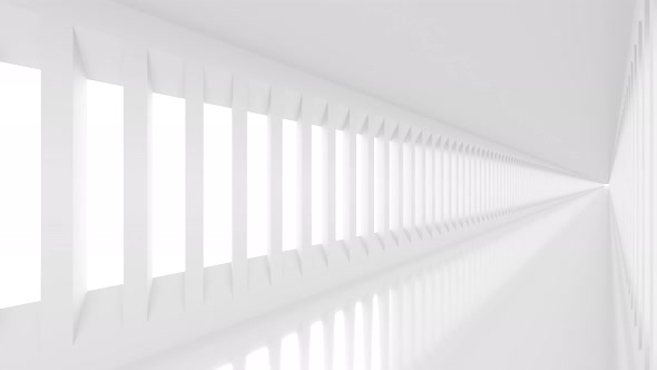 Empty White Corridor alt