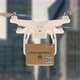 Drone Delivery Aerial Transport Airline Package Uav 4k - VideoHive Item for Sale