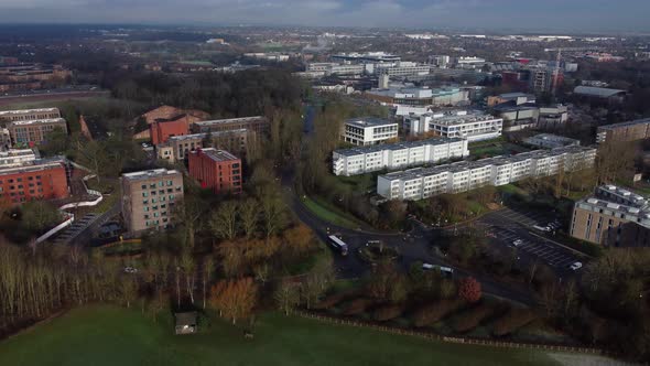 University of Warwick Aerial View Winter 2020 Editorial