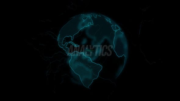 Analytics Earth Background 