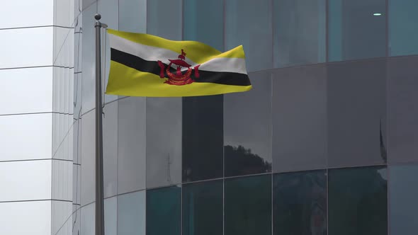 Brunei Flag Background 4K