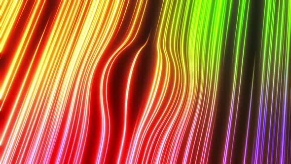 abstract background neon lines concept of distortion or big data