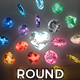Gem Stones Pack 3 - Round - VideoHive Item for Sale