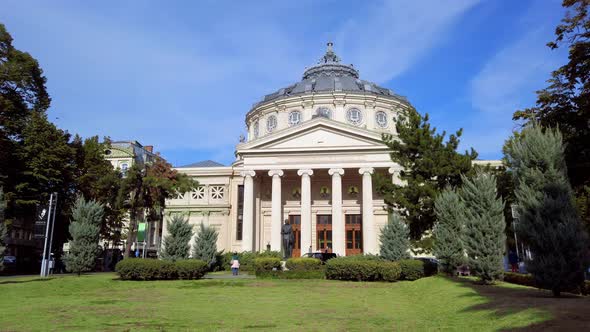 Romanian Athenaeum , Bucharest , Romania