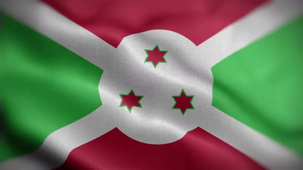 Burundi Flag Front Front