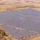 Aerial View of Solar Panels Farm Solar Cell with Sunlight - VideoHive Item for Sale