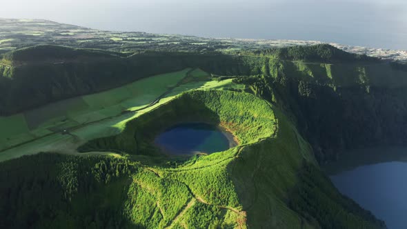 Drone Footage of the Sao Miguel Prettiest Viewpoint