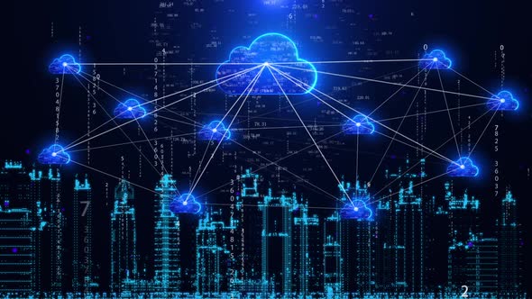 Cloud Computing Smart City Internet Connection