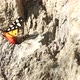 Butterfly on a rock flies away in slow motion - VideoHive Item for Sale